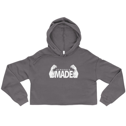 Struggle Made Crop Hoodie