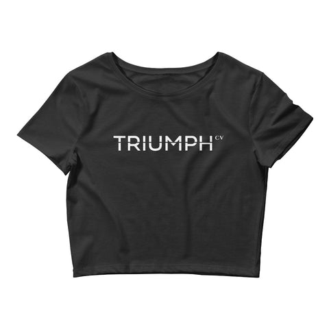Triumph Crop Tee