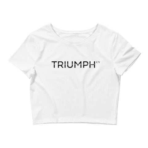 Triumph Crop Tee